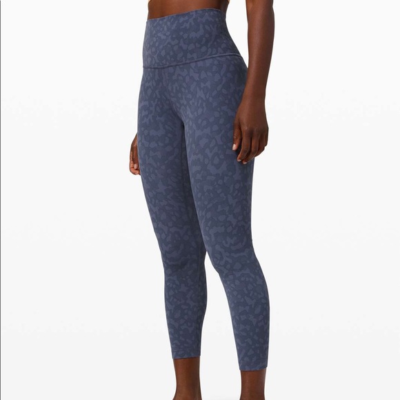 lululemon athletica Pants - SOLD ON DIFF PLATFORM Lululemon Align Blue Camo Reformation 25” Leggings